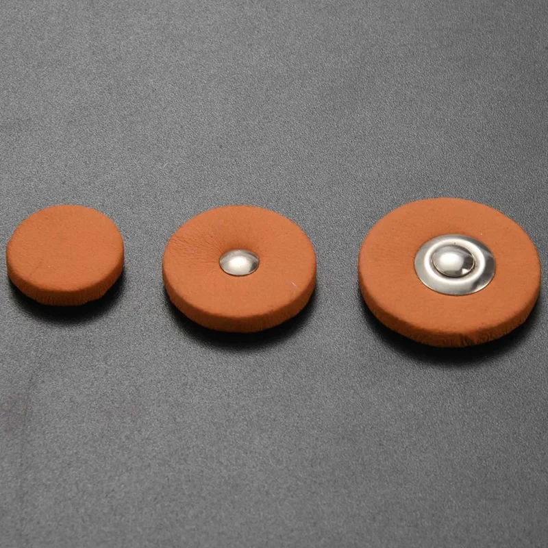 

27 Pcs Saxophone Pads Sax Sheep Leather Pads & 25 Pcs Low Midrange Village Music Leather Pipe Music Cushion Pads