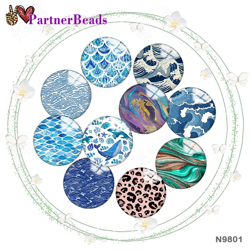 

pattern Image printing metal DIY snap button accessories Fit bag hat Clothes shoes N9801