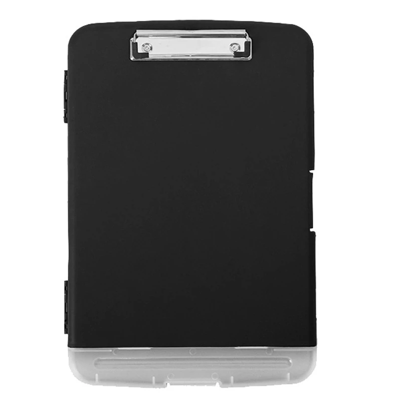 

Big Capacity A4 Wordpad Document Organizer Box Clipboard File Folder Briefcase Case Study Work Stationery