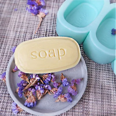 PRZY силиконовые формы для мыла четыре отверстия ручная работа мыльная форма