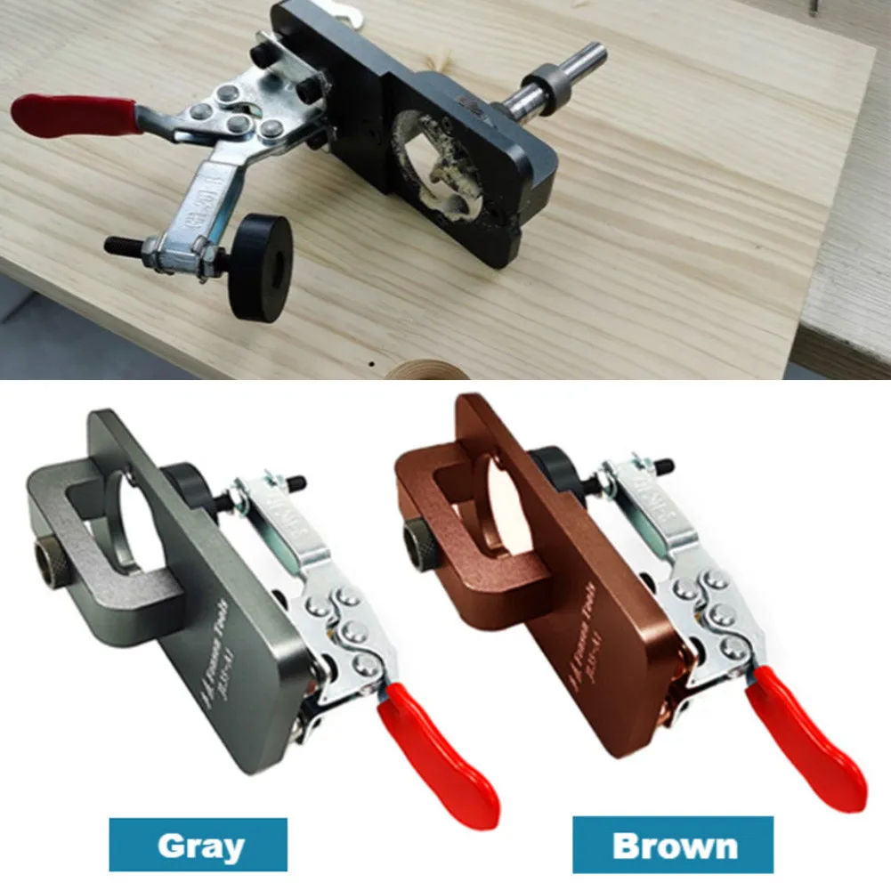 

Woodworking Jig Door Hinge Hole Opener Punch Wood Locator Drill Guide Tool 35MM Hinge Drill Bit With Inner Hexagon Spanner
