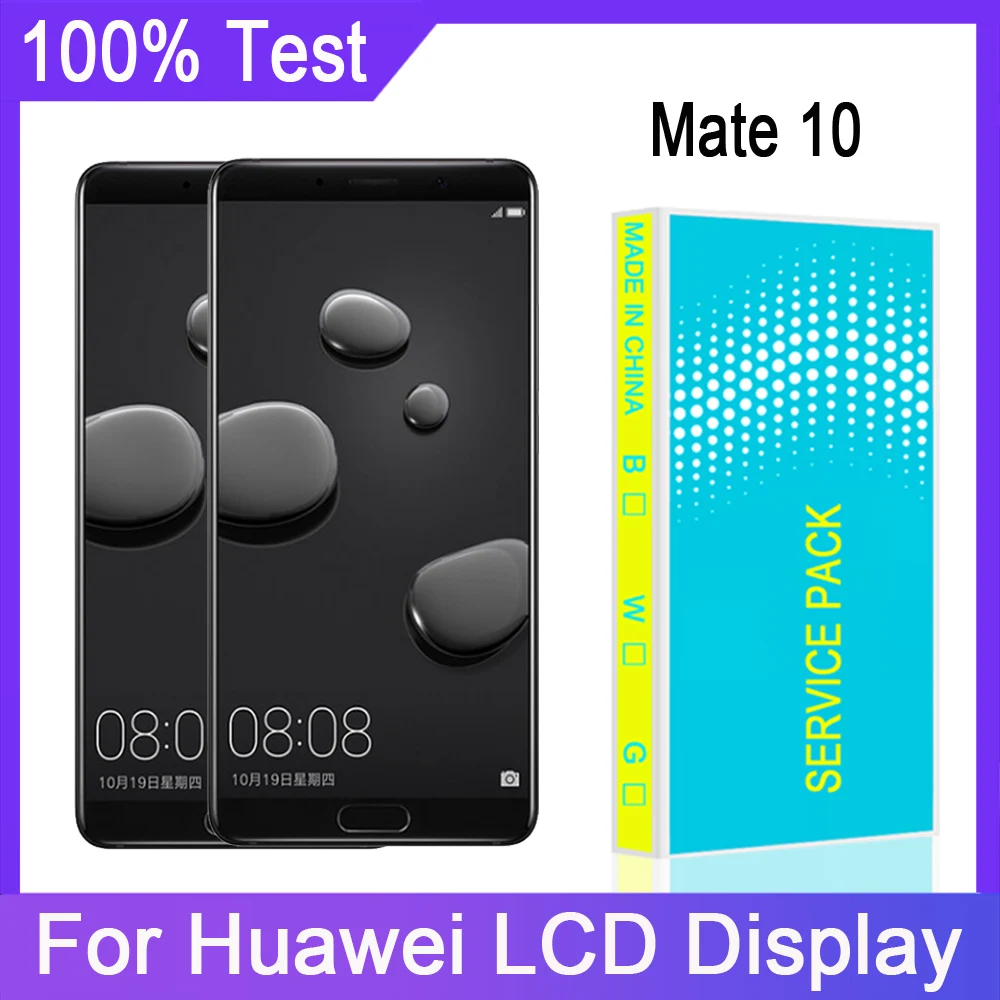 5 9 ''ЖК дисплей Замена для Huawei Mate 10 LCD сенсорный экран дигитайзер сборка Дисплей