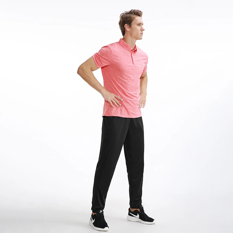 Повседневный Спортивный костюм топ дышащая футболка-поло свободные шорты