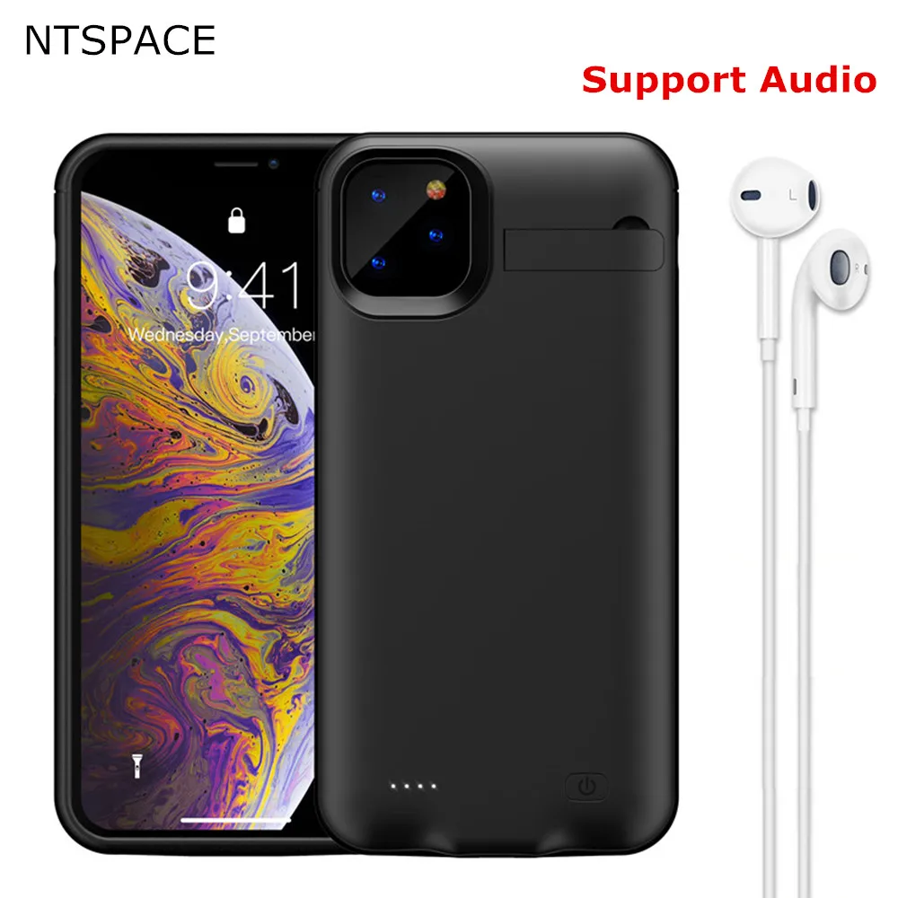 Для iPhone 11 Pro Аккумулятор Max чехлы для power Case Bank чехол ударопрочный чехол|Чехлы с