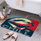 Коврики для входной двери с 3D принтом, прямоугольные Нескользящие напольные коврики для входной двери, для спальни, кухни, Прямая поставка