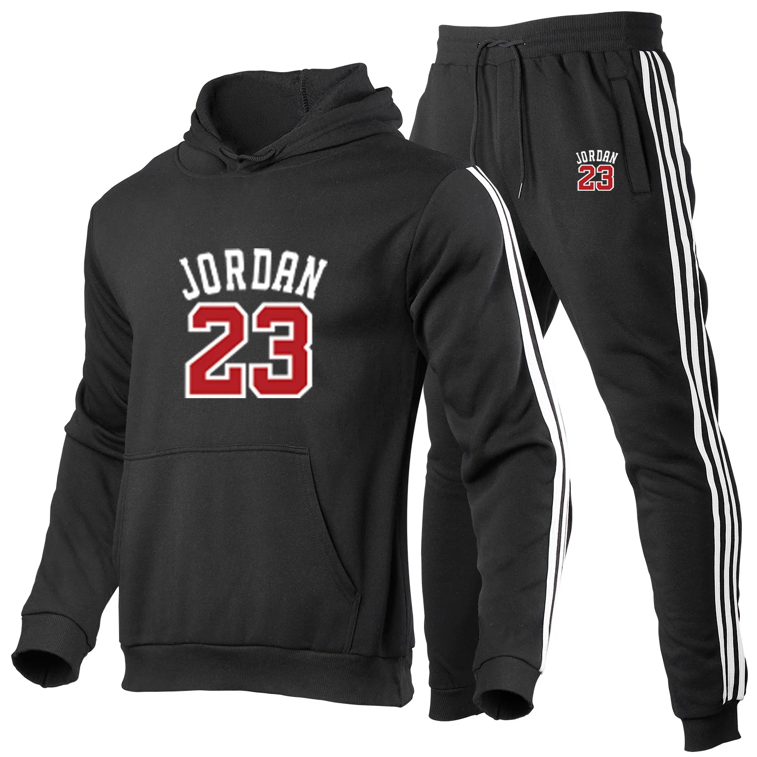 

Casual Tracksuit Men 2 Pieces Men's Sets Hooded Sweatshirts Spring Men's Clothes Pullover Hoodies Pants Suit Ropa Hombre Suit