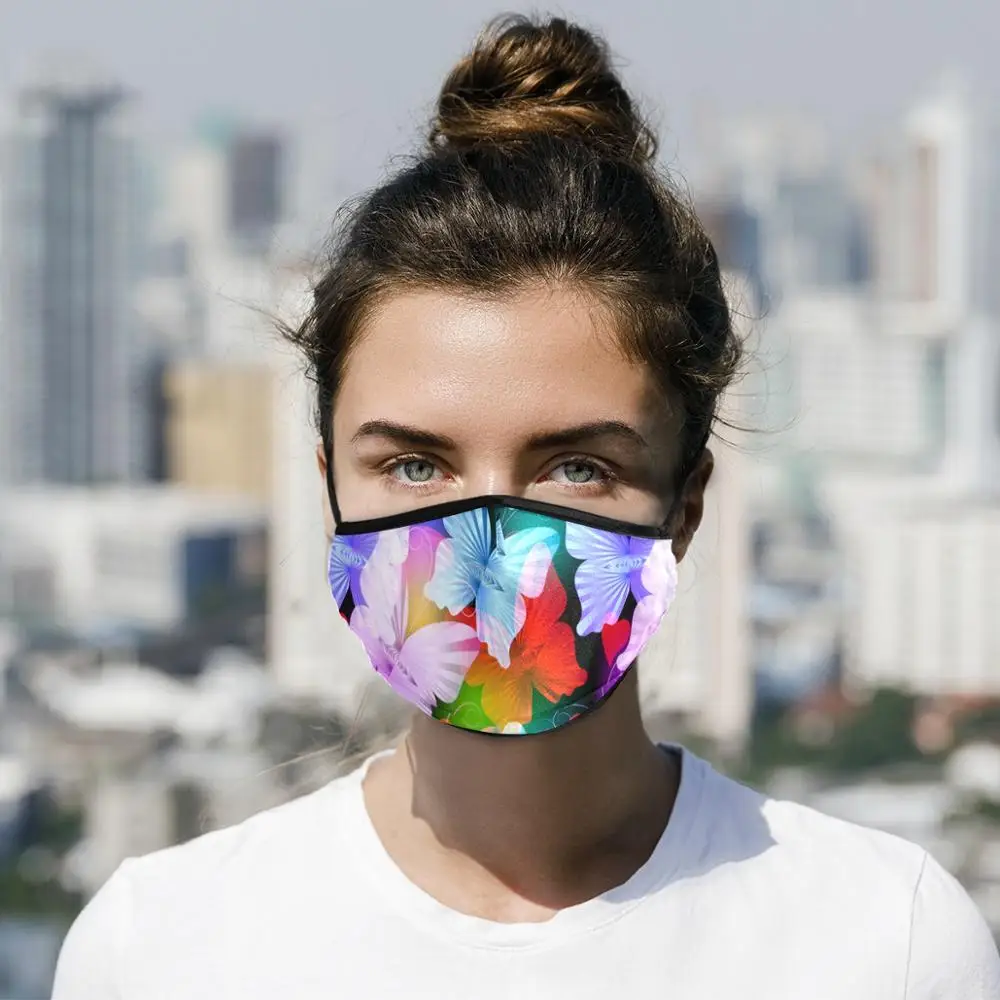 Сменные фильтры для пылезащитной маски модные регулируемые с фильтром лица |