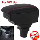 Подлокотник для VW E-UP, подлокотник для Volkswagen E-UP 2009-2020, центральный контейнер для хранения, внутренний подлокотник, аксессуары для стайлинга автомобиля, запчасти