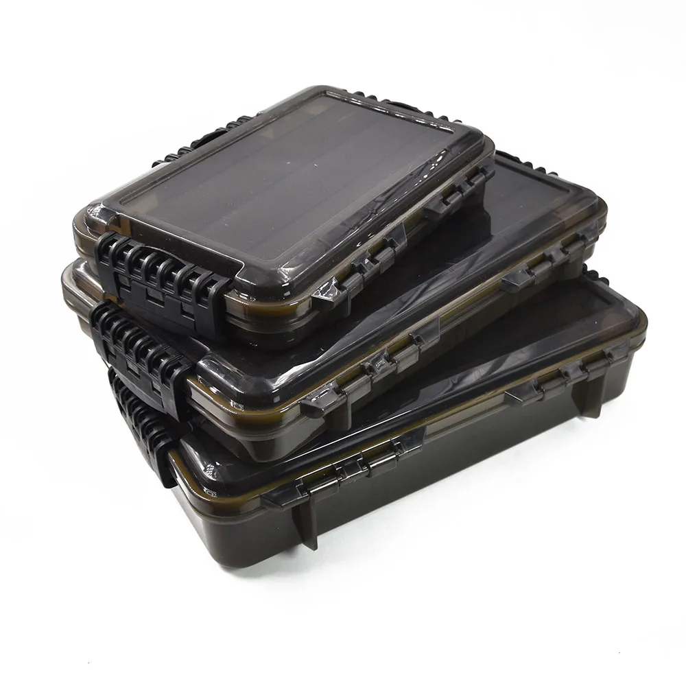 

Уличная водонепроницаемая коробка для рыболовных снастей, большой емкости, рыболовные аксессуары, ящик для хранения инструментов, коробка ...