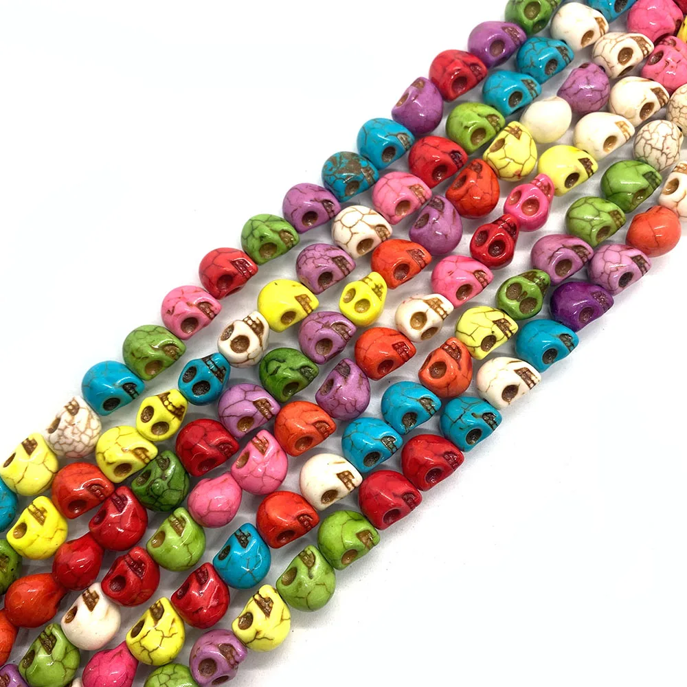 

New Hot Sale Irregular Shape Synthetic Color Turquois Jewelry Handmade Bead Wind Chime Pendant Jewelry Accessories Wholesale