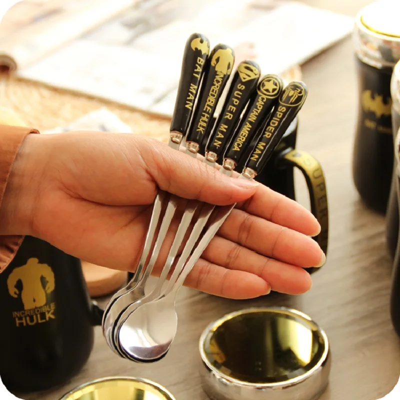 Креативные крутые Мстители Лига Справедливости молочная кофейная кружка с