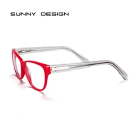 glasses classic thin frame plate glasses frame can be equipped with finished myopia glasses anti blue light lens