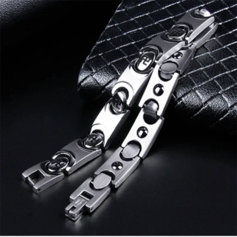19 5 см Мужская металлическая Свастика из нержавеющей стали и мужской браслет