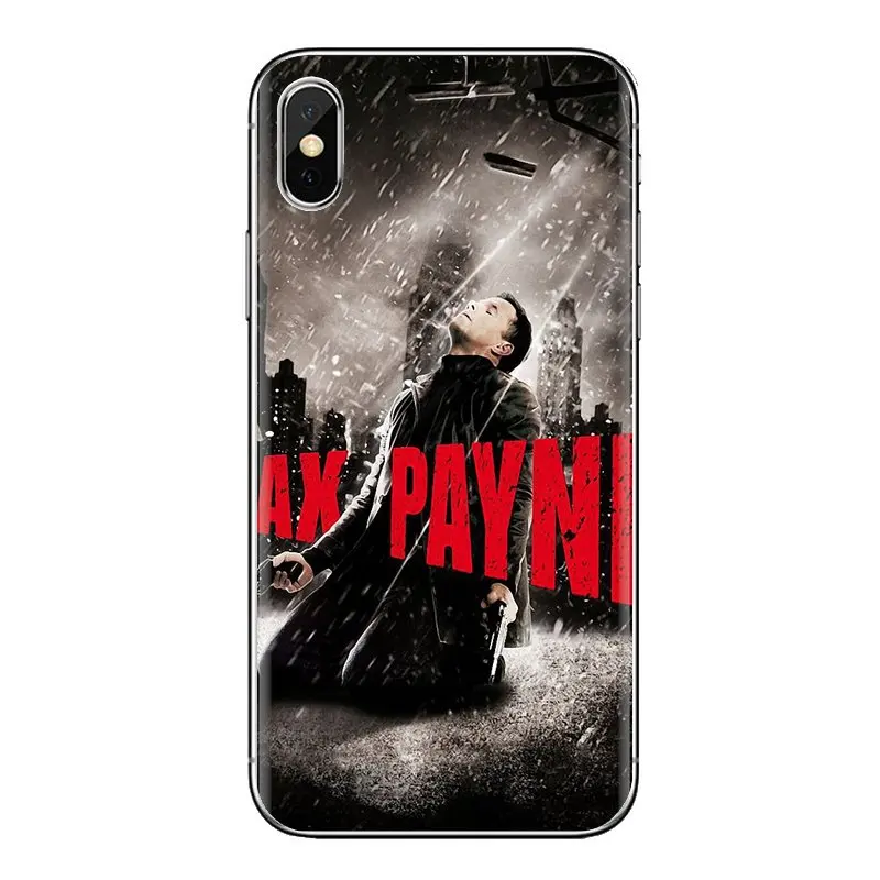 Max Payne 2008 художественные киноигры для Xiao mi 4 5 5s 6 A1 A2 5X6X8 9 Lite SE Pro Mix 2 3 2S Прозрачный