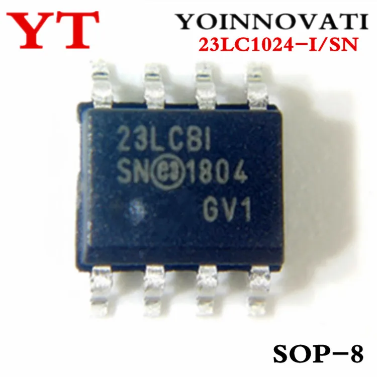 5 шт./лот 23LC1024 I/SN 23lcbi SRAM 1 Мбит 20 МГц 8soic IC|Интегральные схемы| |