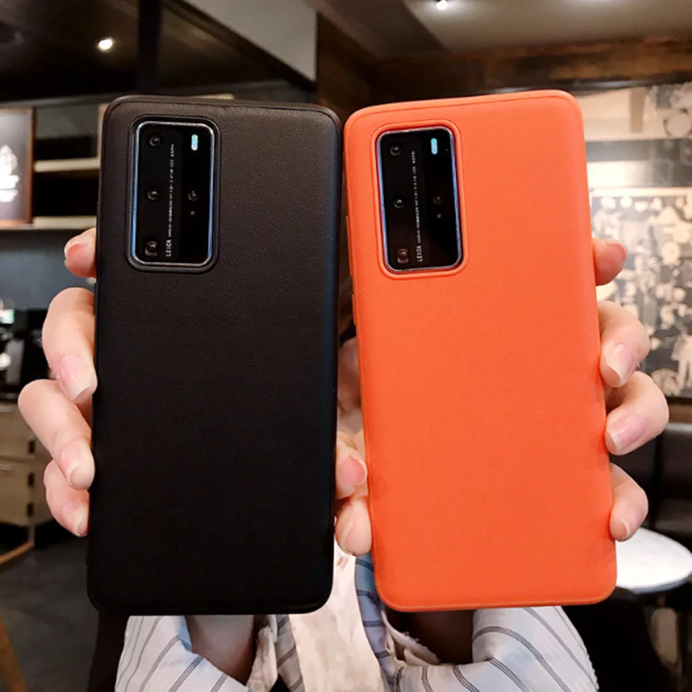 Мобильный телефон Huawei кожаный чехол для Mate P30 P40 30 nova 6 6SE 5 5i HONOR 20 V20 V30 PRO роскошный
