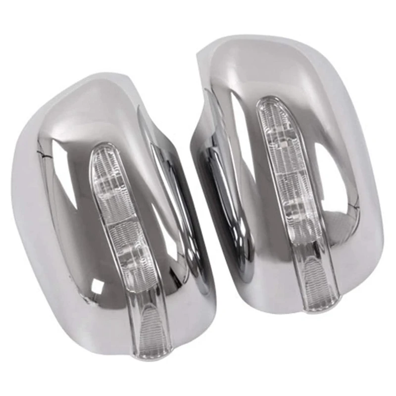 Новинка-зеркало заднего хода автомобиля крышка светодиодный Зеркало вида с