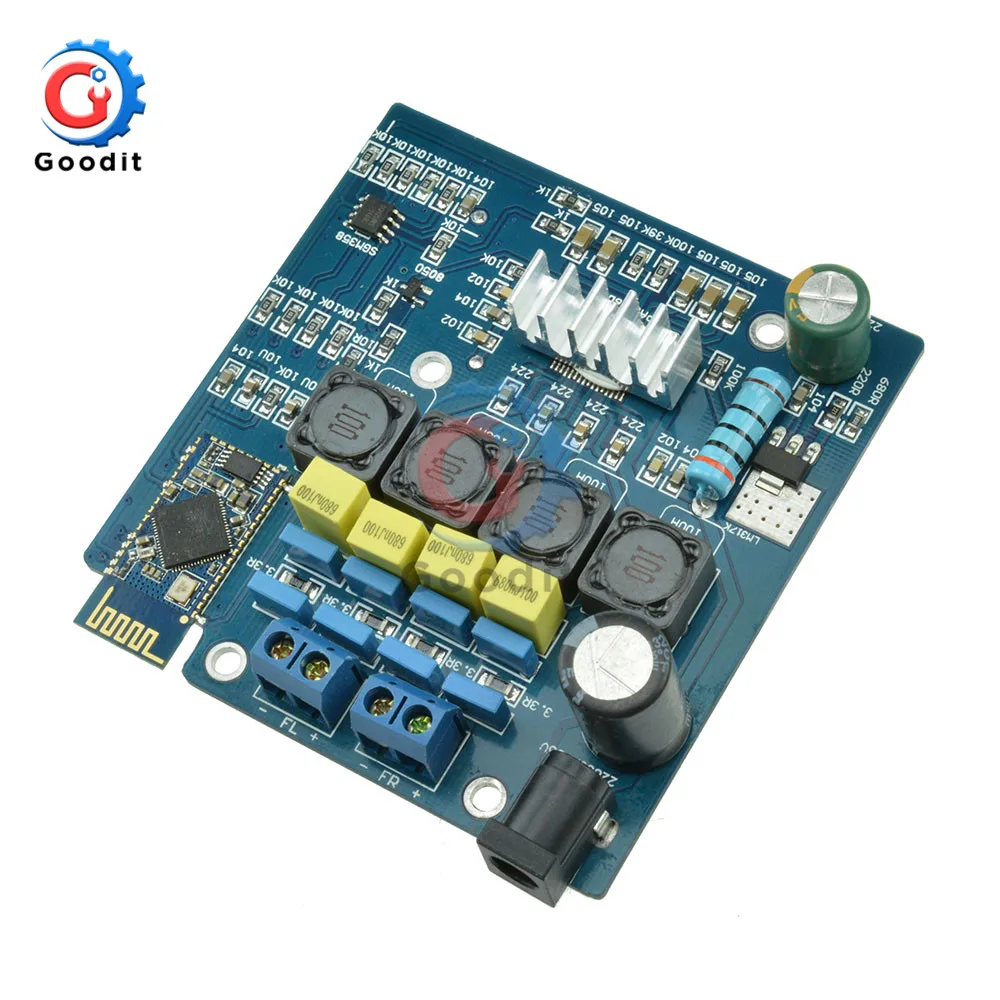 Плата усилителя мощности TPA3116 2*50 Вт Bluetooth 4 0 плата мини цифрового модуля PCB