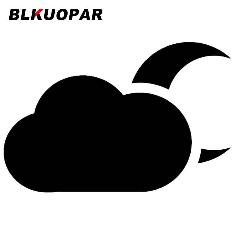 BLKUOPAR для Moon Tonghui виниловые наклейки на машину наклейки на лобовое стекло, доска для серфинга, водонепроницаемые солнцезащитные автомобильн...