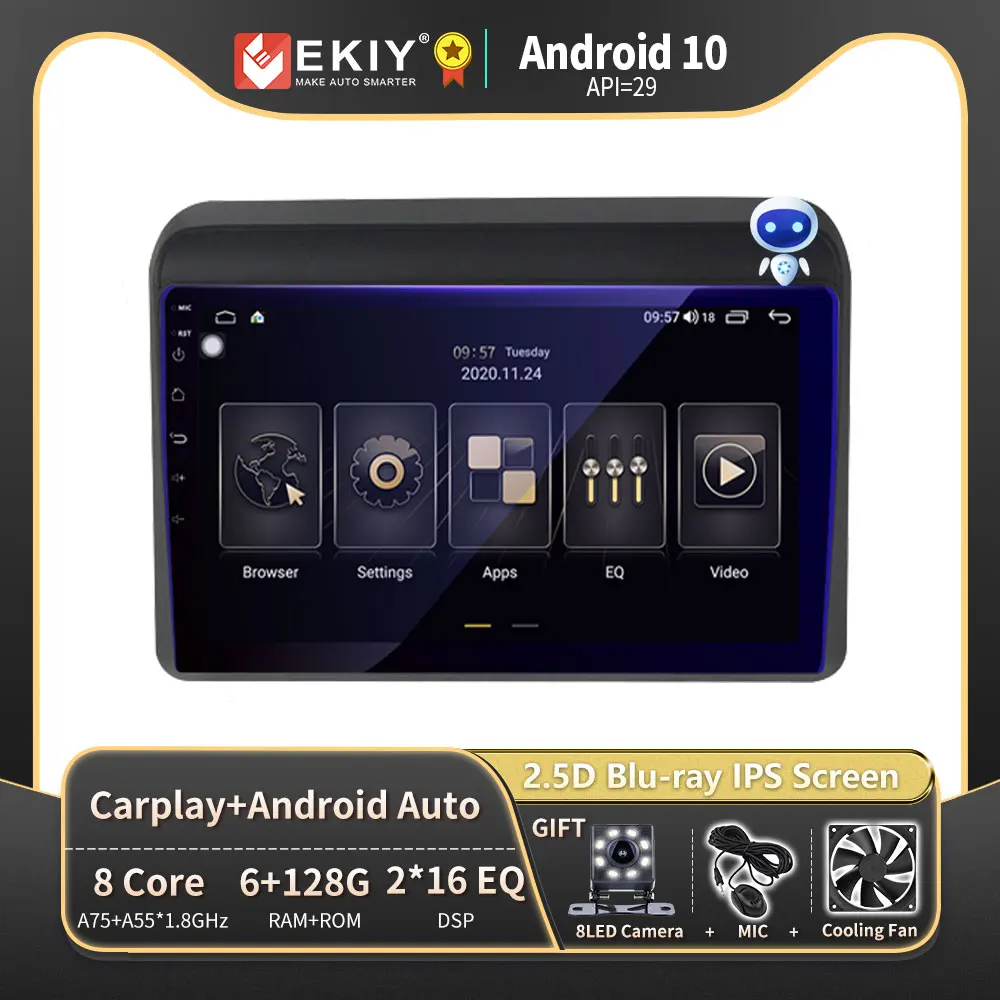 

EKIY 6+128G 8 CORE Autoradio Android 10 For Suzuki ERTIGA 2018-2020 Car Radio Multimedia Blu-ray IPS Screen Navi GPS no 2din DVD