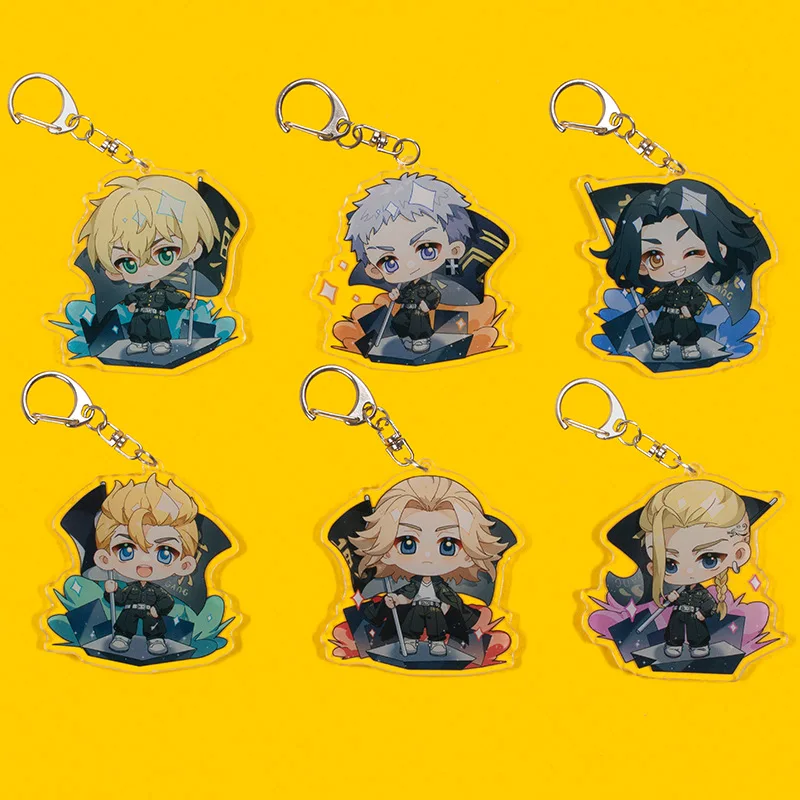 Аниме Токийский Мстители акриловые брелки для косплея мангиро Кен такичи Хината