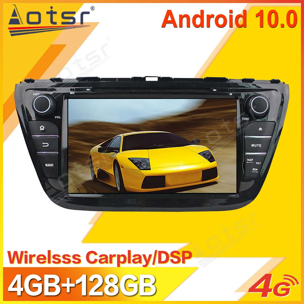 

Автомобильный мультимедийный стереопроигрыватель на Android для Suzuki S-Cross SX4 2014 -2017, магнитола, магнитола, Автомобильный GPS навигатор, головное у...