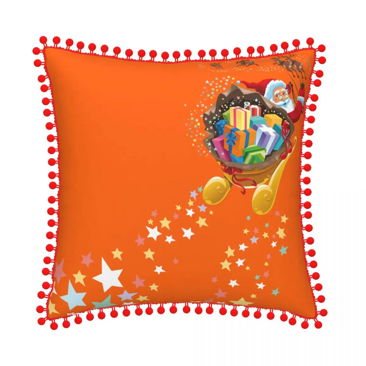 

Living Room Decoration Pillow Decorative Pillows for Sofa Christmas Elk Christmas Cushion Cover Santa Claus Covers Home Textile