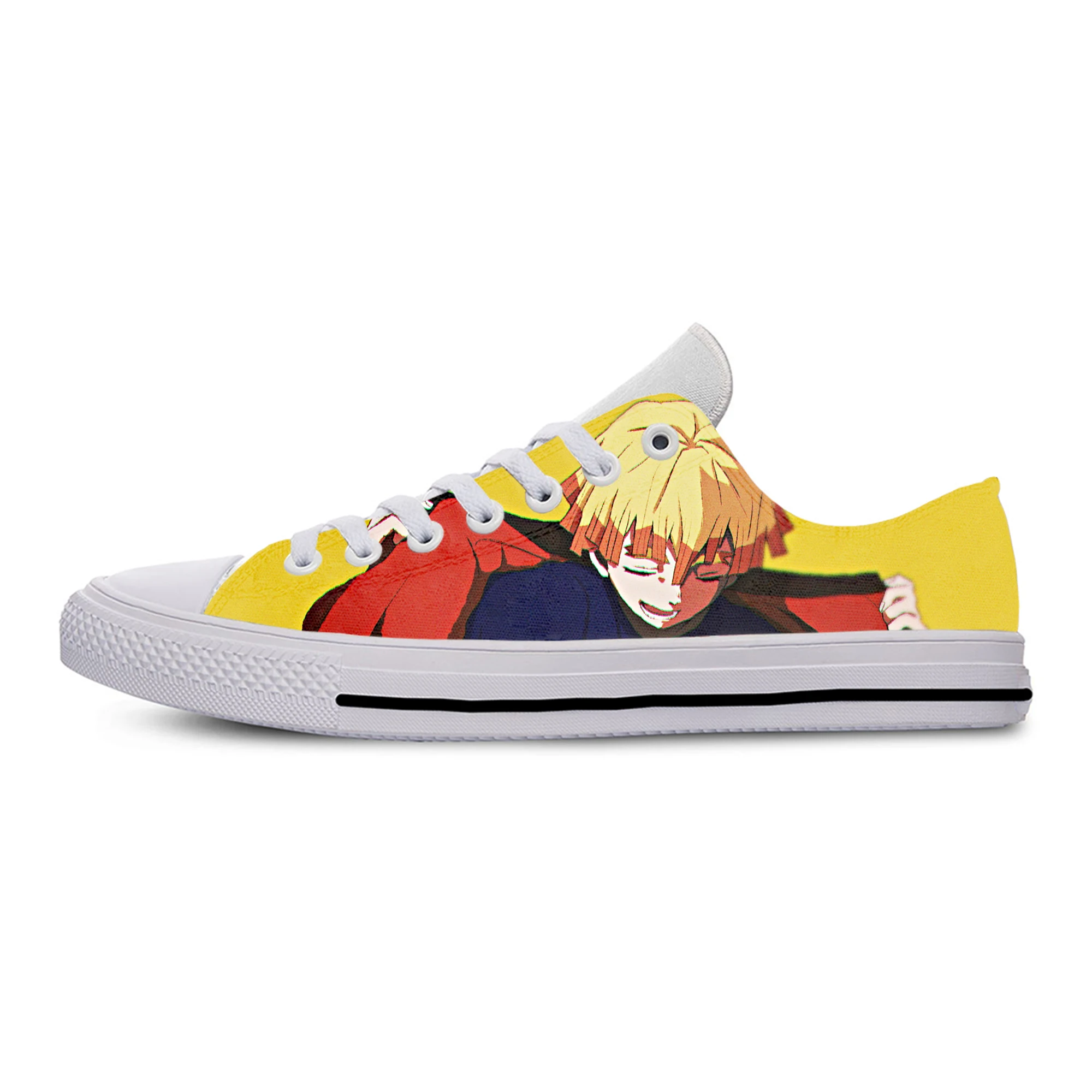 

Agatsuma Zenitsu Men Classical Shoes Outdoor Skateboard Sneakers Summer Trend Fashion Leisure Walking Cozy Shoes 2021 New