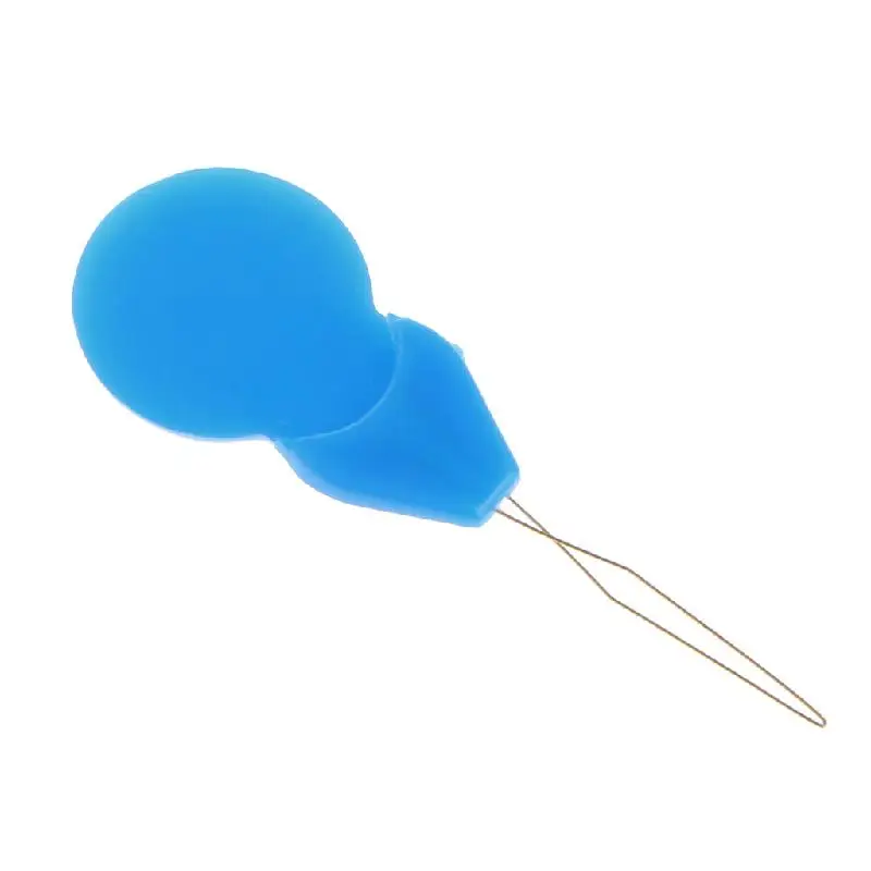 

Beading Needles Threading String Tool Plastic Calabash Shape Bigbeads Needle