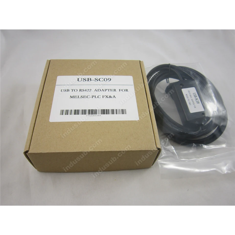 Адаптер интерфейса USB/RS422 серии FX & A PLC с индикатором связи 2 5 м|Сетевые шнуры и