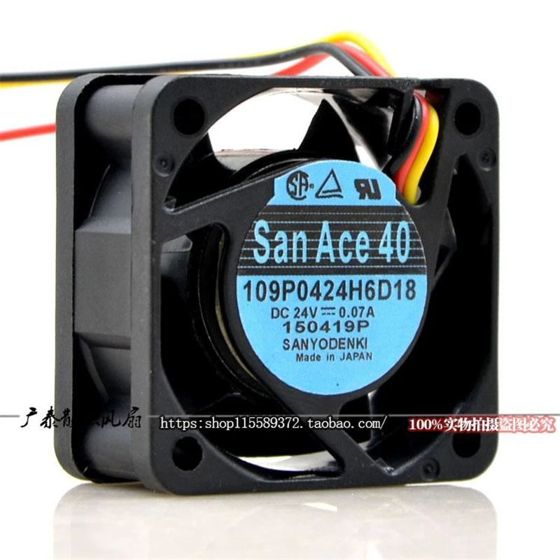 Новый оригинальный A90L-0001-0551 109P0424H6D18 24V 0.07A Fanuc оборудование специальный вентилятор