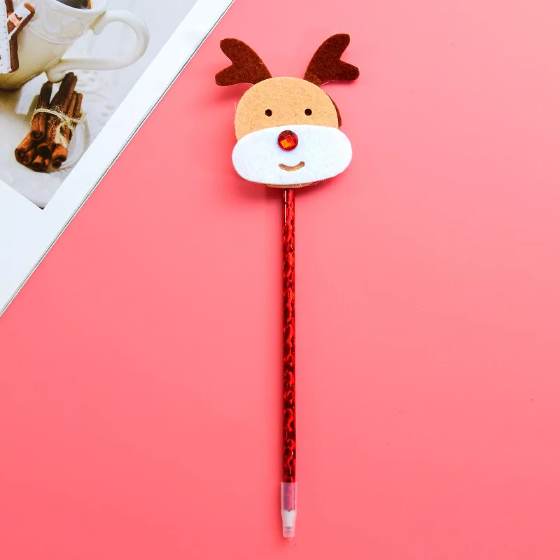 3 Гелевая ручка Kawaii, Корея, креативная, плюшевая, с ушками кролика, гелевая ручка, милый кролик, ручка для подписи, кавайные канцелярские школьные принадлежности, обратно в школу - Цвет: 3