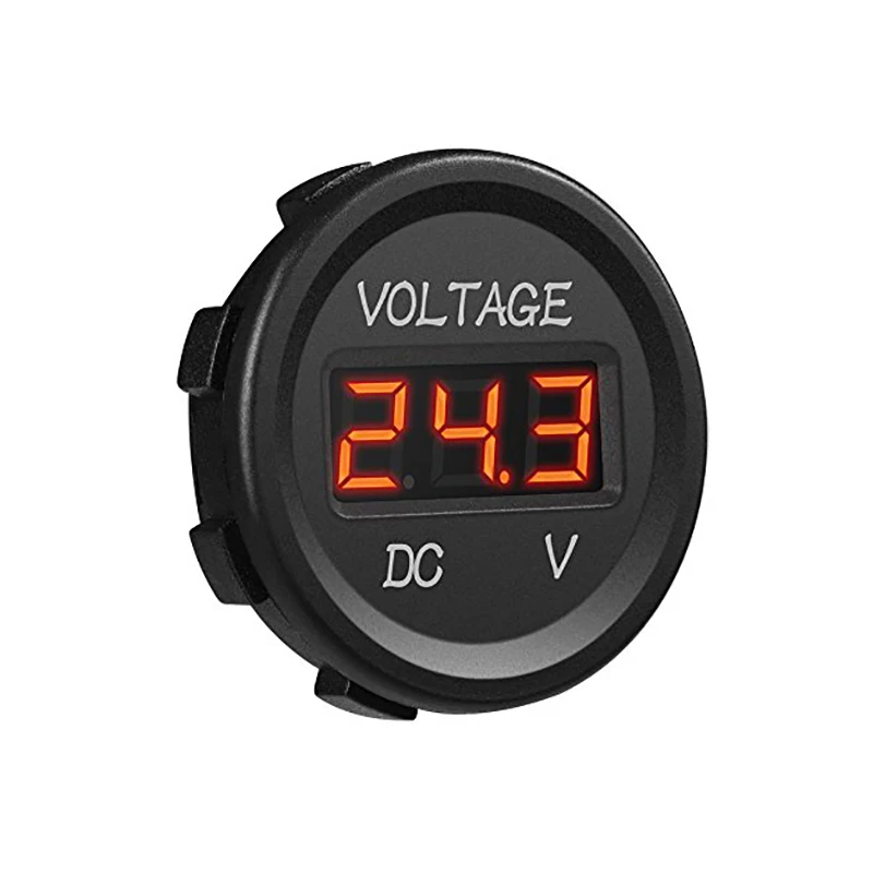 1 шт. светодиодный вольтметр постоянного тока с кабелем 60 см | Автомобили и