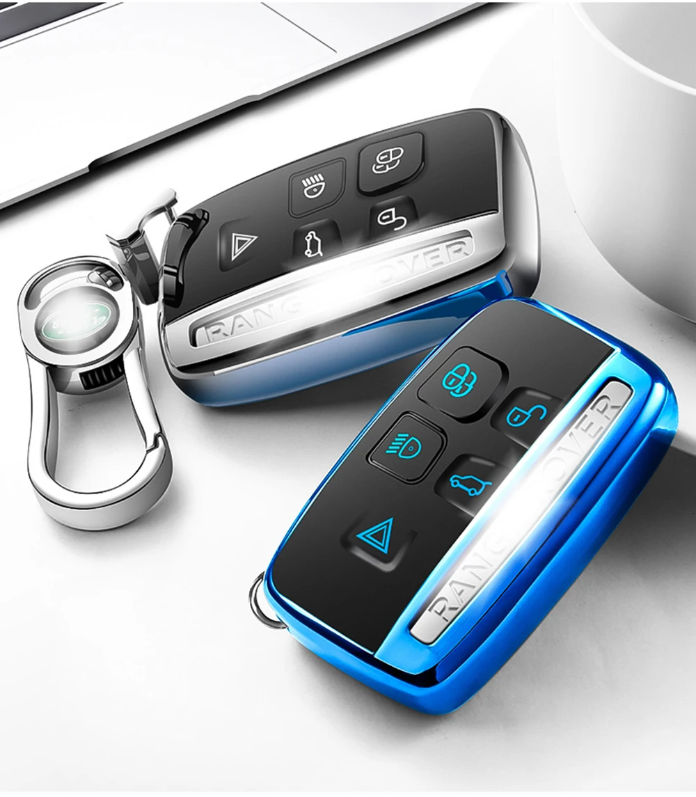 TPU высокого качества ключевой чехол, защитный чехол для Land Rover Freelander Discovery RANGE ROVER Range Rover Jaguar