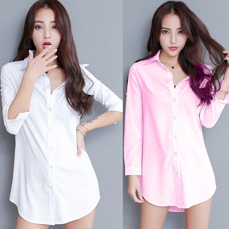 Белые розовые голубые женские свободные Мини платья Повседневная Женская