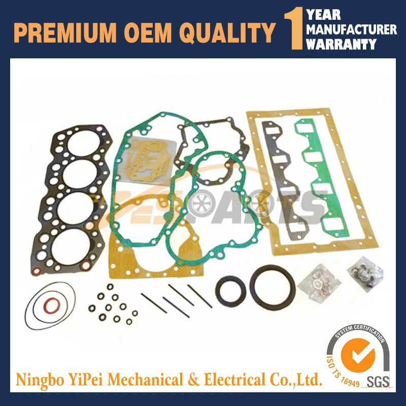 Для Kubota V2003 V2003T V2003-T-E2B ремонтный Ремонтный комплект поршня | Автомобили и
