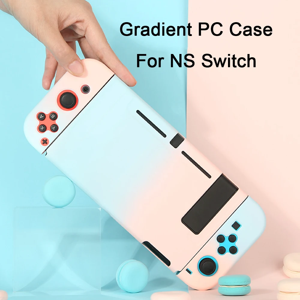 Милый цветной чехол для Nintendo Switch NS защитный Внешний из поликарбоната съемный