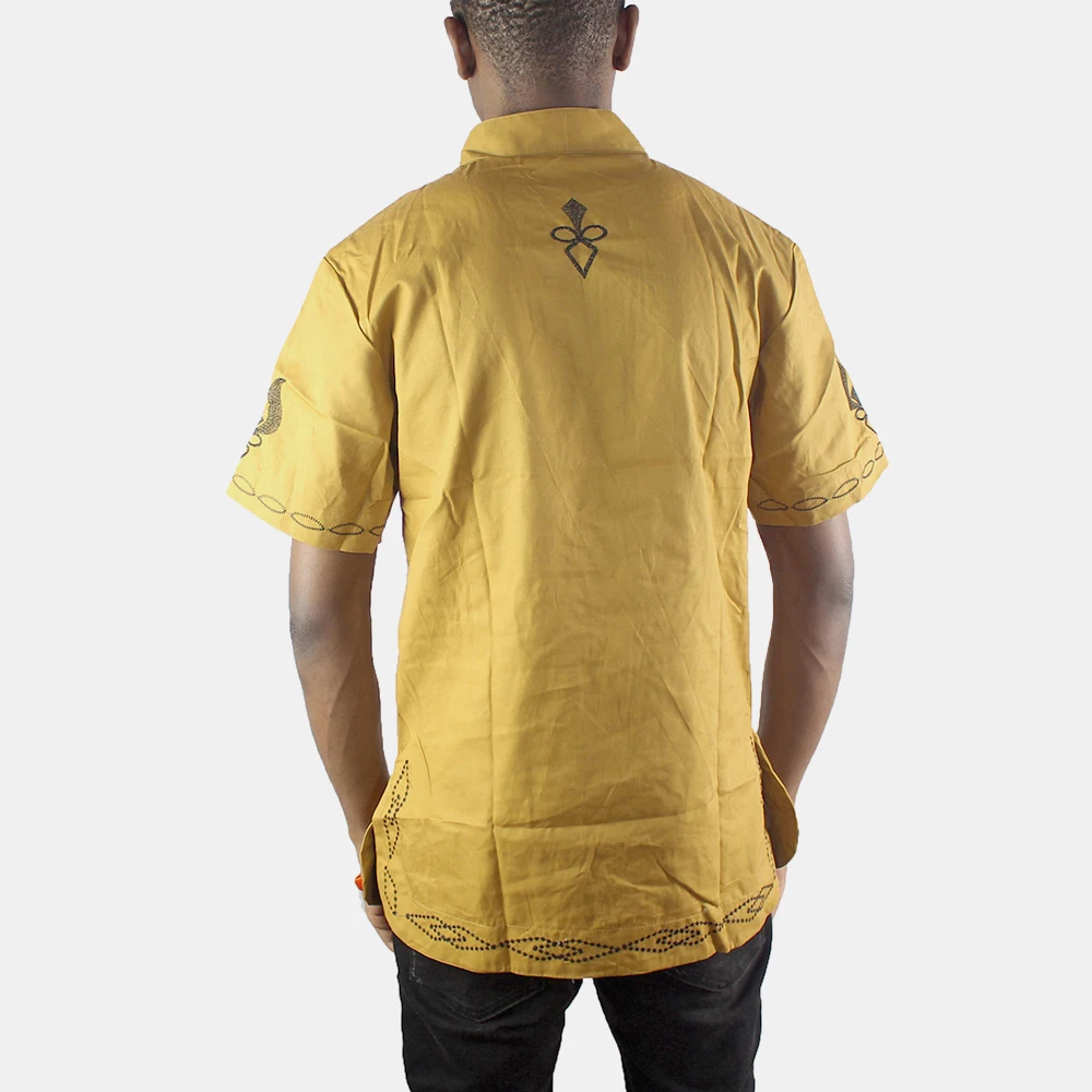 muslim shirt kurta men African Man Casual Top Kwanzaa Embroidery Dashiki Summer Men's t-shirt мусульманская одежда для мужчин