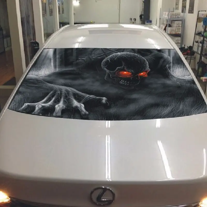 3D-наклейки на лобовое стекло автомобиля 130*70 см | Автомобили и мотоциклы