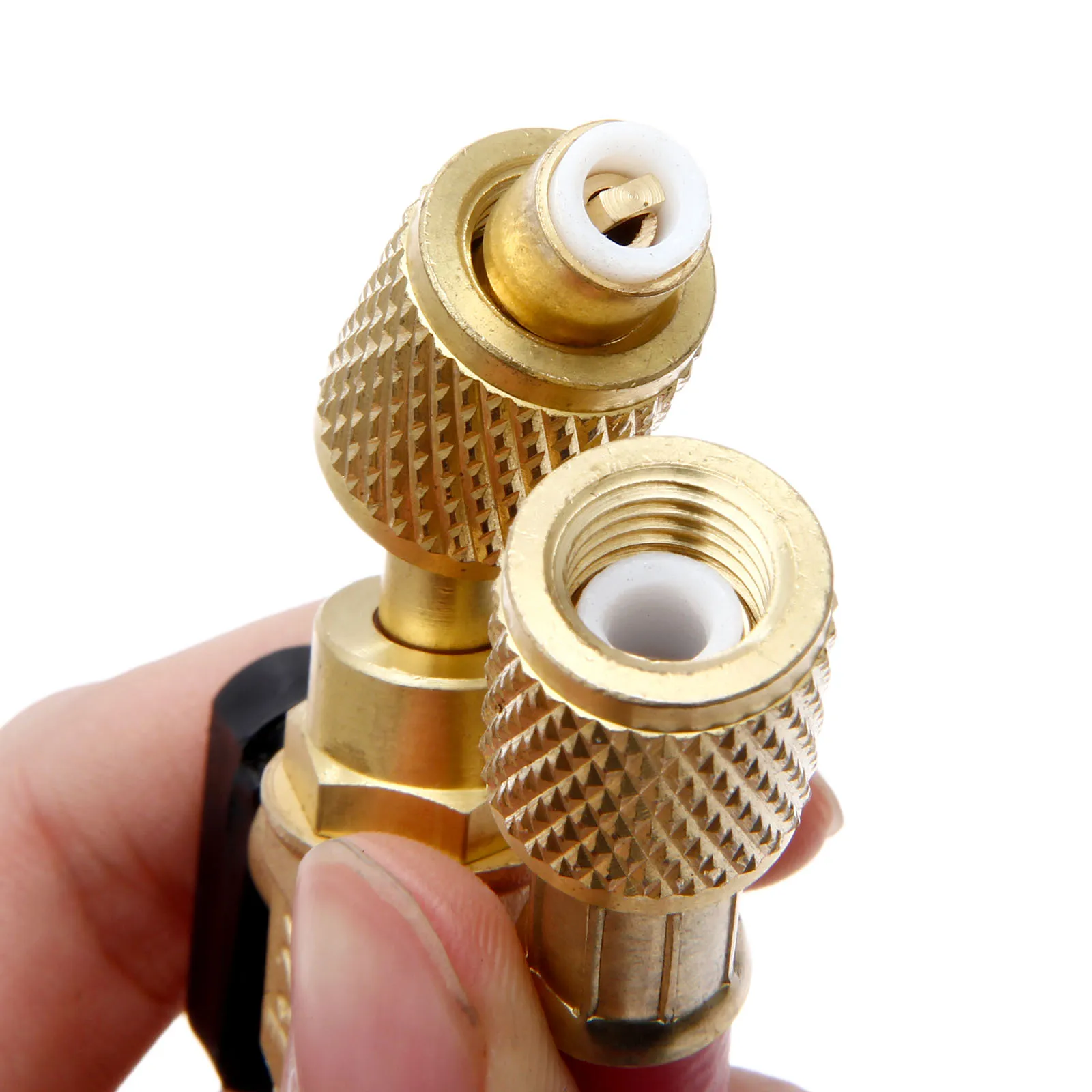 Зарядный шланг Yetaha 3 шт. 1 5 м R134A переменный ток шаровые краны 800 PSI 1/4 &quot SAE