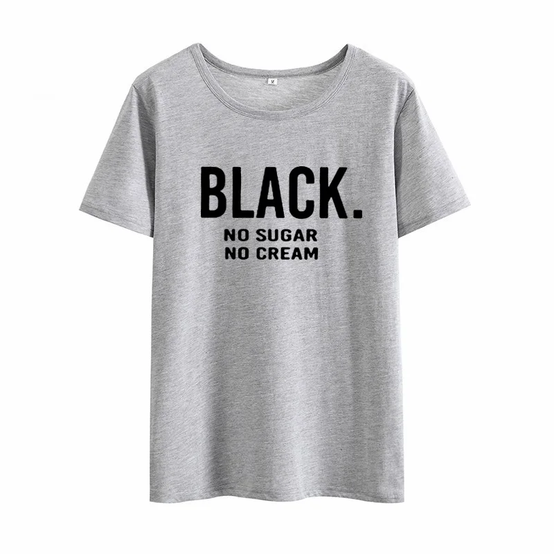 Женская хлопковая футболка с коротким рукавом круглым вырезом и принтом | одежда