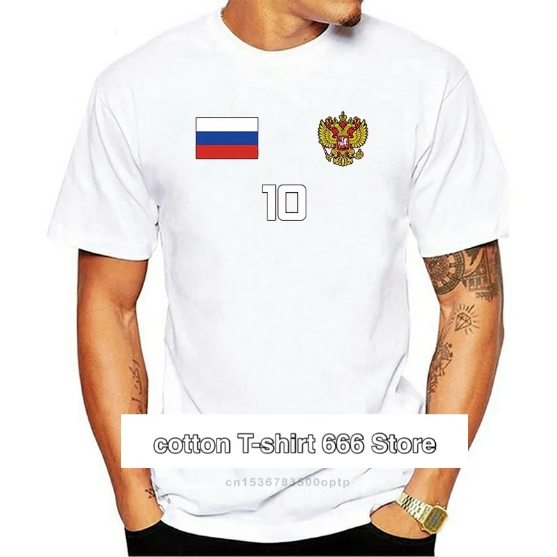 

2019 мужские модные футболки, забавная уличная одежда, брендовая одежда, рубашка из Джерси для России, Американская футболка для российского ...