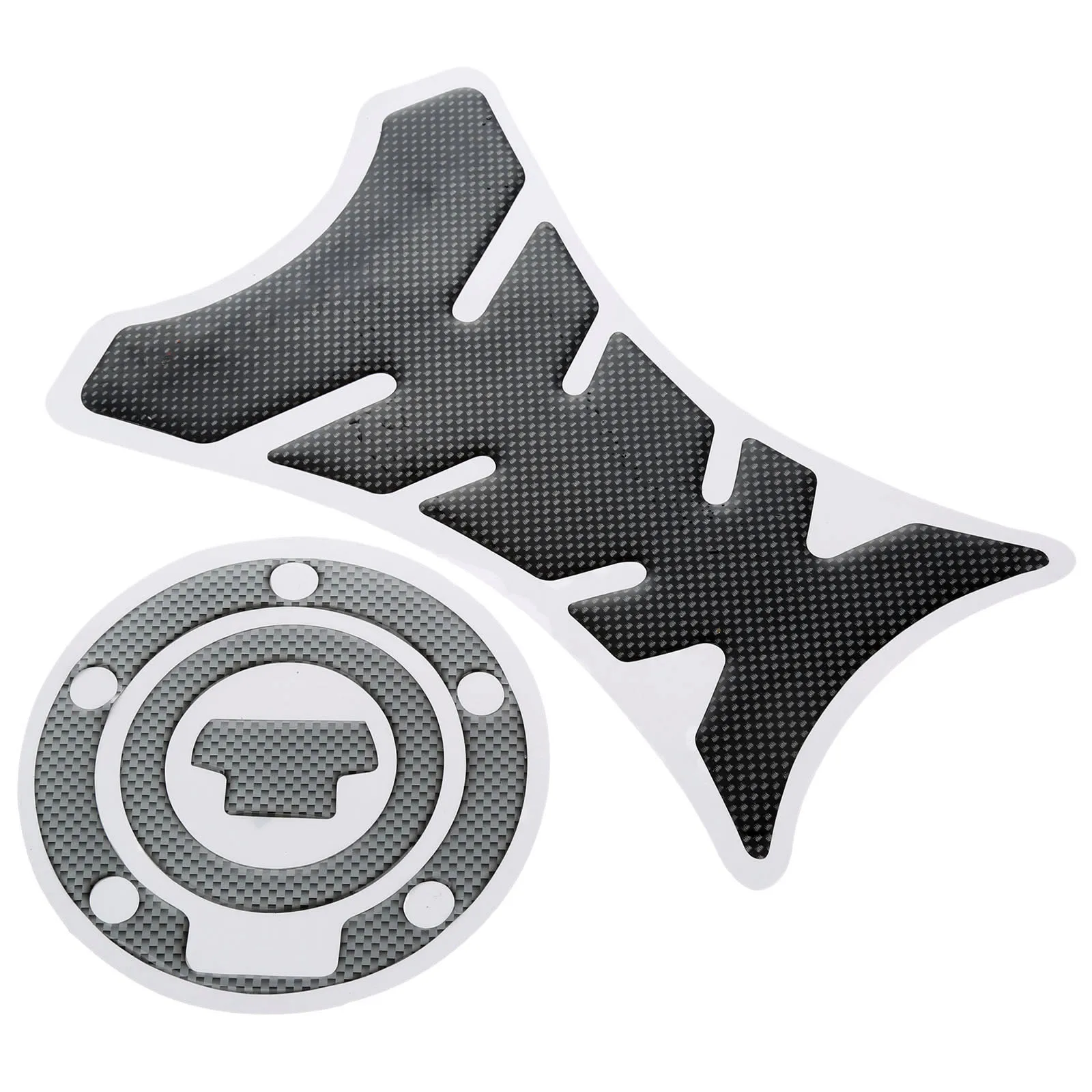 

2 шт. украшения мотоцикла наклейки топливного бака Pad наклейка газовая крышка Накладка наклейка s для Yamaha YZF R1 R6 FZ-1 FJR1300