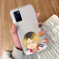 kenma kozume of haikyuu anime phone case transparent for oppo reno 2 5 z pro gtneo realme q2 gt 11 findx 2 pro realmev 3 5 k7x