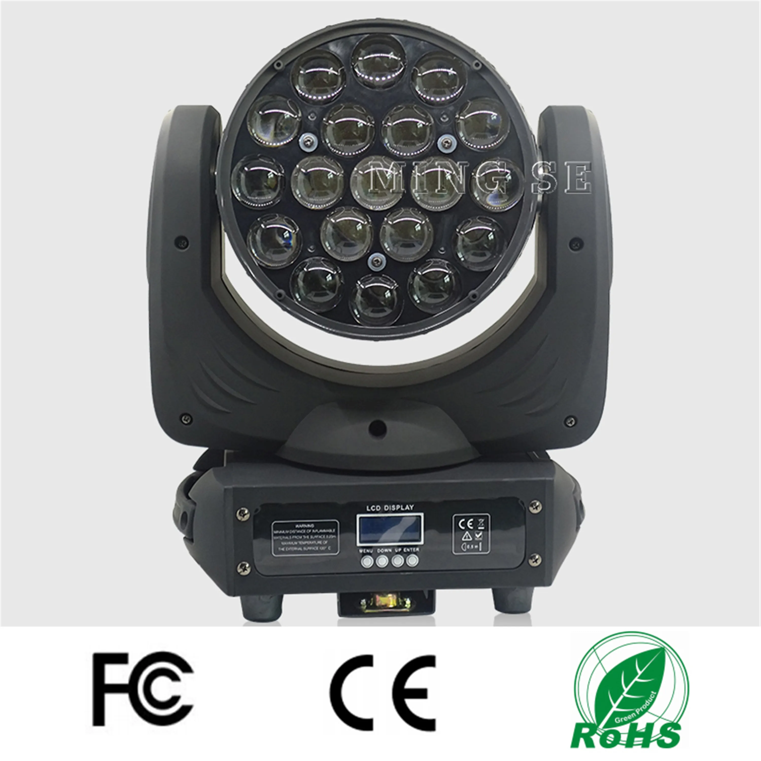 19x12w Wash/Zoom СВЕТОДИОДНЫЙ светильник RGBW 19*12w 16 каналов DMX512 движущийся головной свет