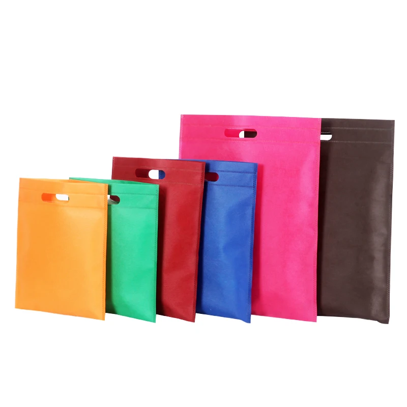 Горячая Распродажа оптовая продажа многоразовые нетканые тканевые сумки складная хозяйственная эко сумка