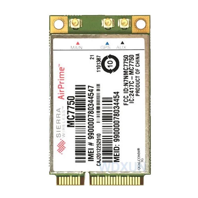 Sierra MC7750 3G CDMA LTE 4G Модуль mini pci-e карта для ноутбука модуль PCIe