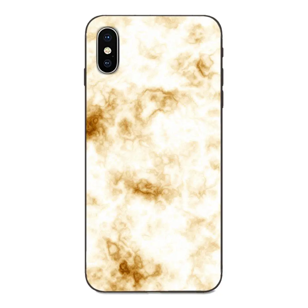as picture Мягкий Силиконовый ТПУ Черный Твердый чехол для Apple iPhone 4 4s 5 5S SE 6 6S 7 8 Plus X XS Max XR Модный Золотой Мрамор - Цвет: as picture