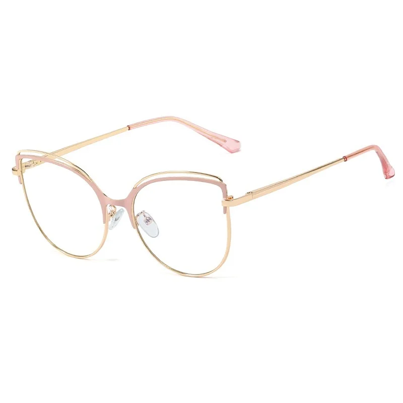 

ERILLES Sexy Cat Eye Glasses Frame Women Brand Designer Cateye Optical Eyeglasses Ladies Fashion Retro Transparent Clear Glasses