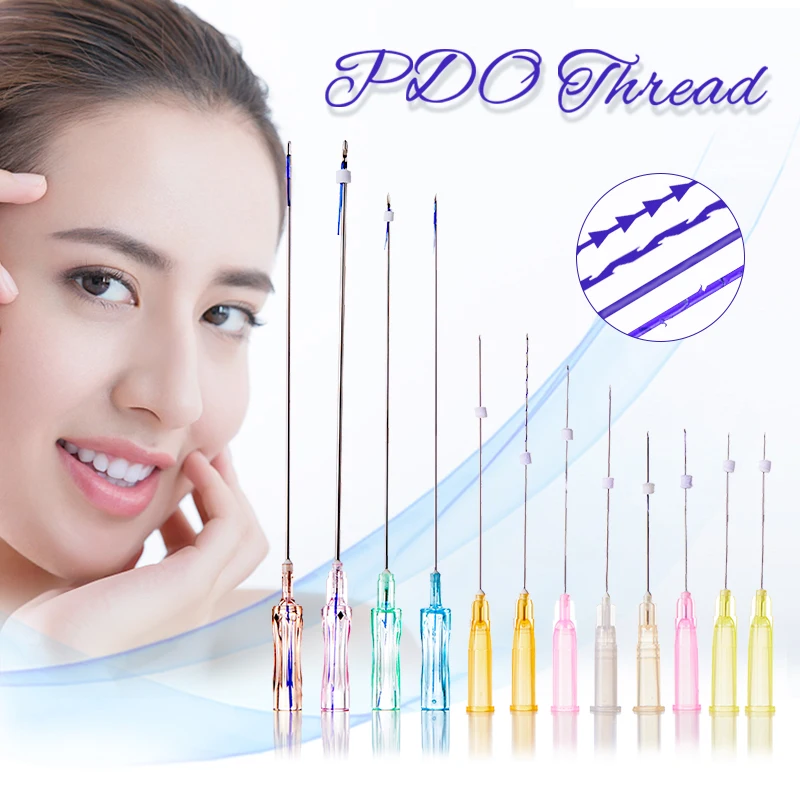 Deenora Hot Sale 20pcs Sharp Needle Mono Screw Smooth Yarns Wires Hilos Tensore Fill Face Lift Fios de Pdo Thread | Красота и
